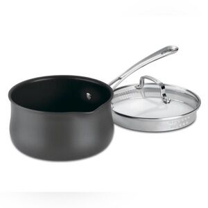 Cuisinart Contour® 2 Qt. Hard Anodized Saucepan with Cover